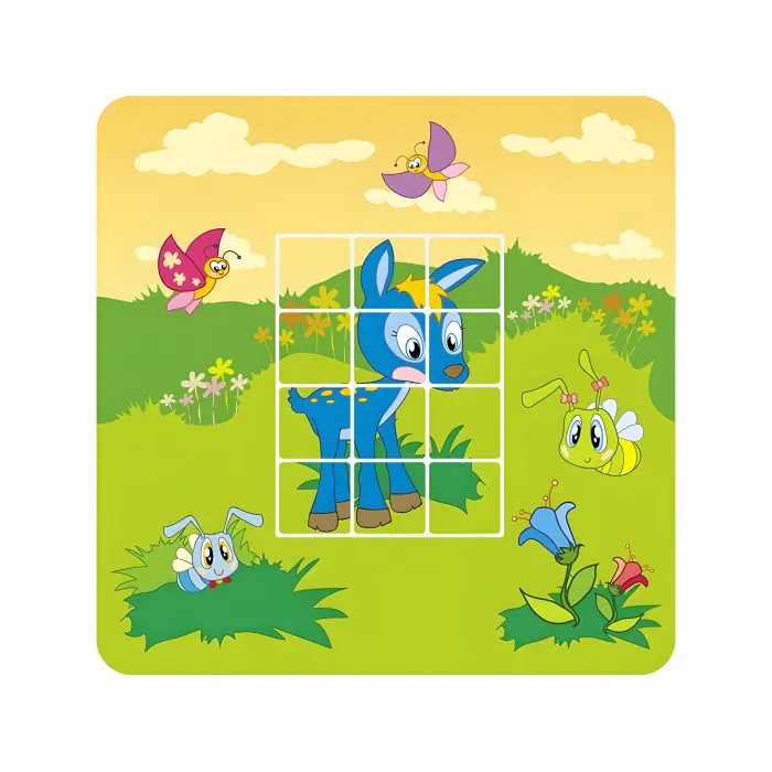 Головоломки-наліпки. У лісі. 4+