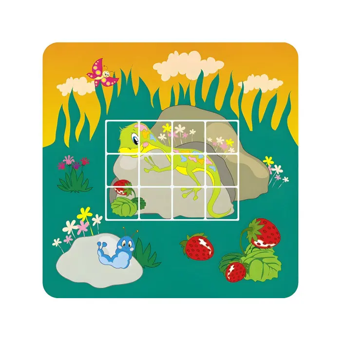 Головоломки-наліпки. У лісі. 4+