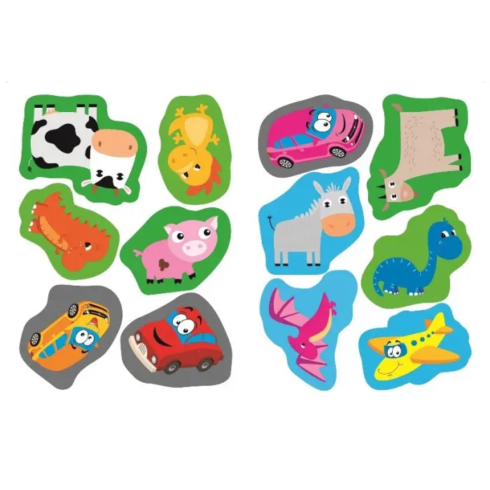 Грайливі динозаврики. Я наклеюю наліпки