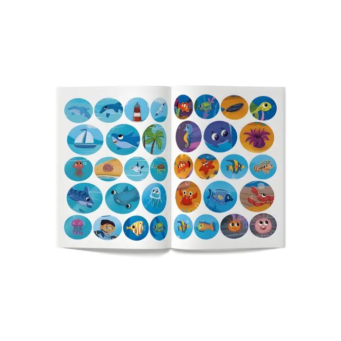 Інтерактивні наліпки. Море