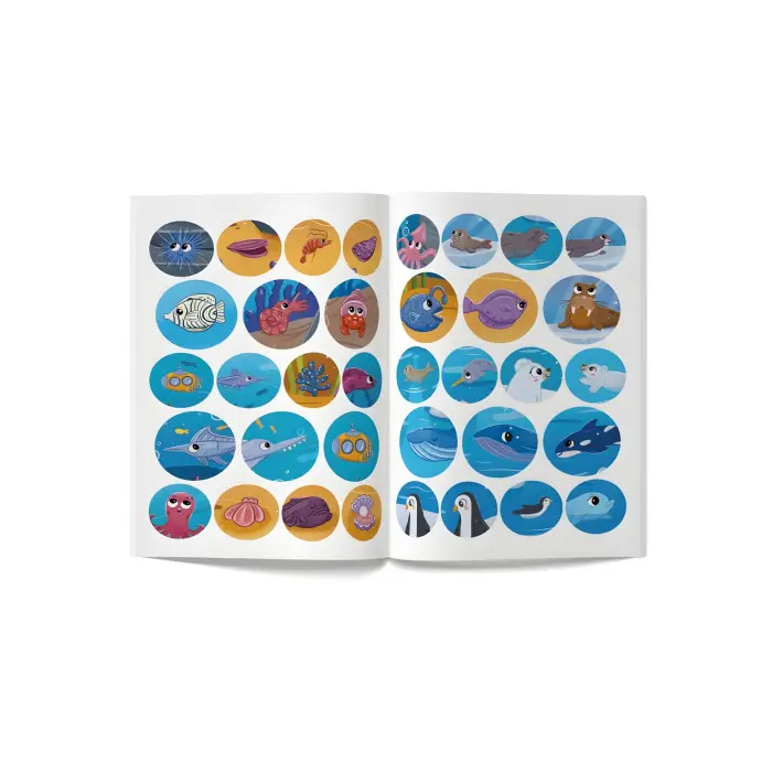 Інтерактивні наліпки. Море