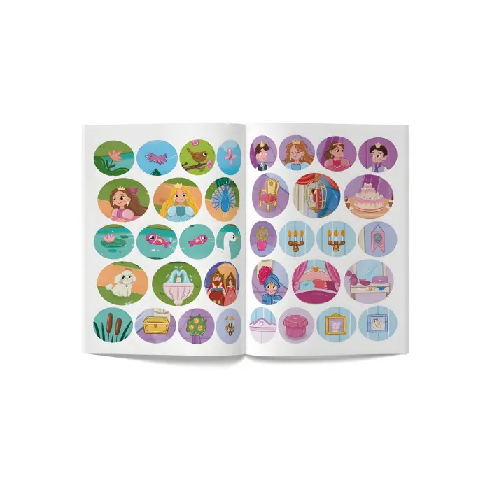 Інтерактивні наліпки. Принцеси (9786175473399)