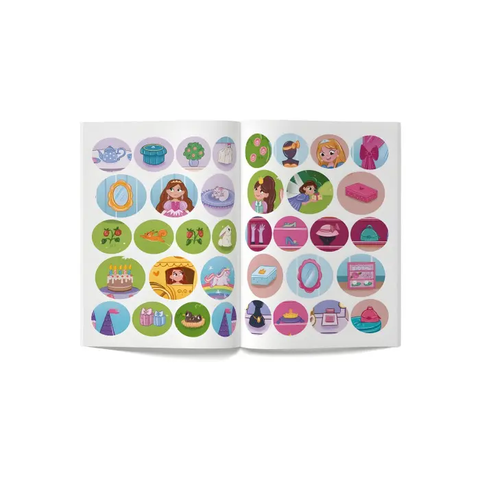 Інтерактивні наліпки. Принцеси (9786175473399)