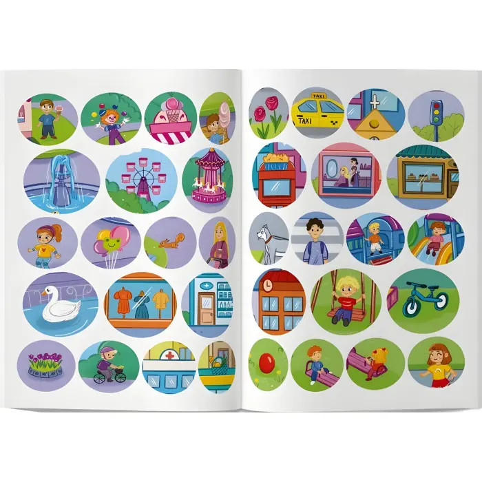 Інтерактивні наліпки. У місті
