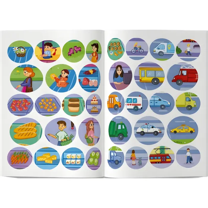 Інтерактивні наліпки. У місті