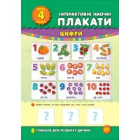 Інтерактивні наочні плакати. Мені 4 роки