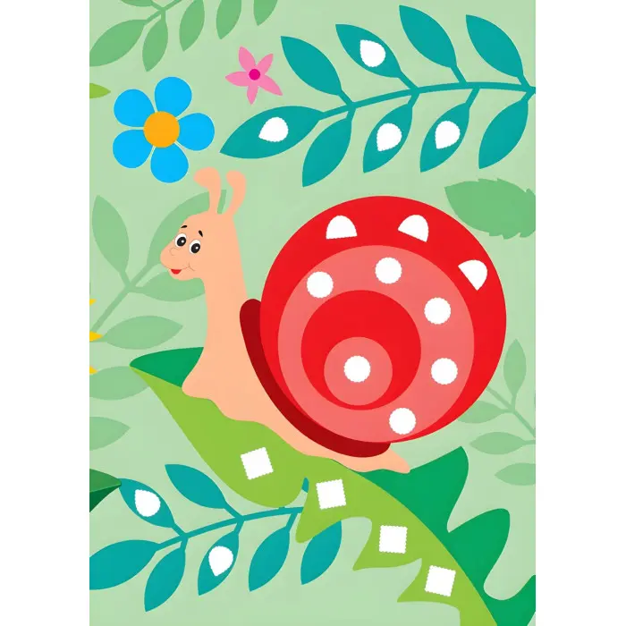 Картинки з мозаїки. Збираю галявину