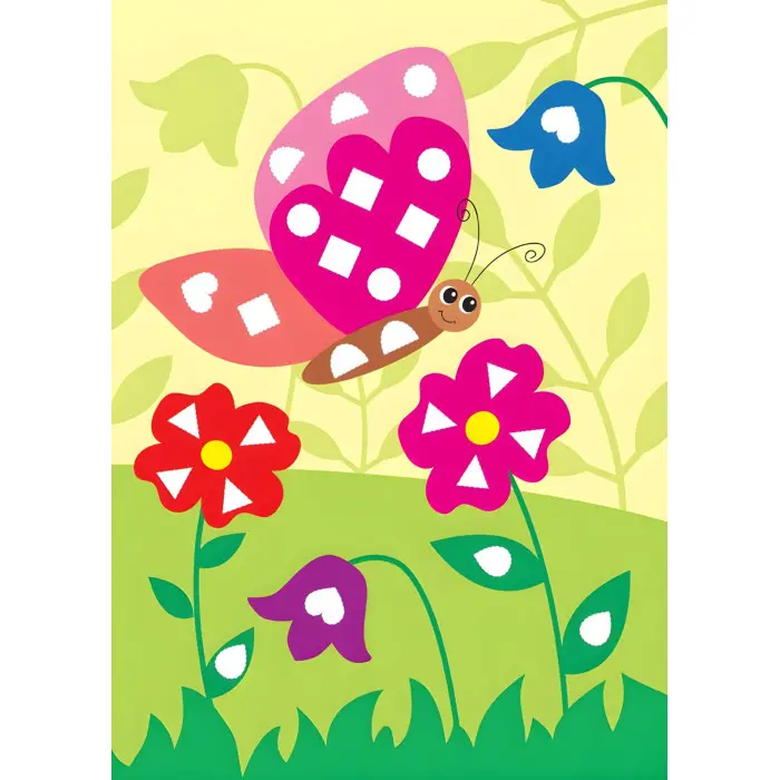 Картинки з мозаїки. Збираю галявину