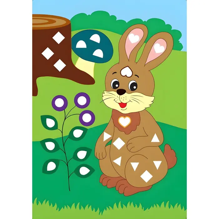 Картинки з мозаїки. Збираю ліс