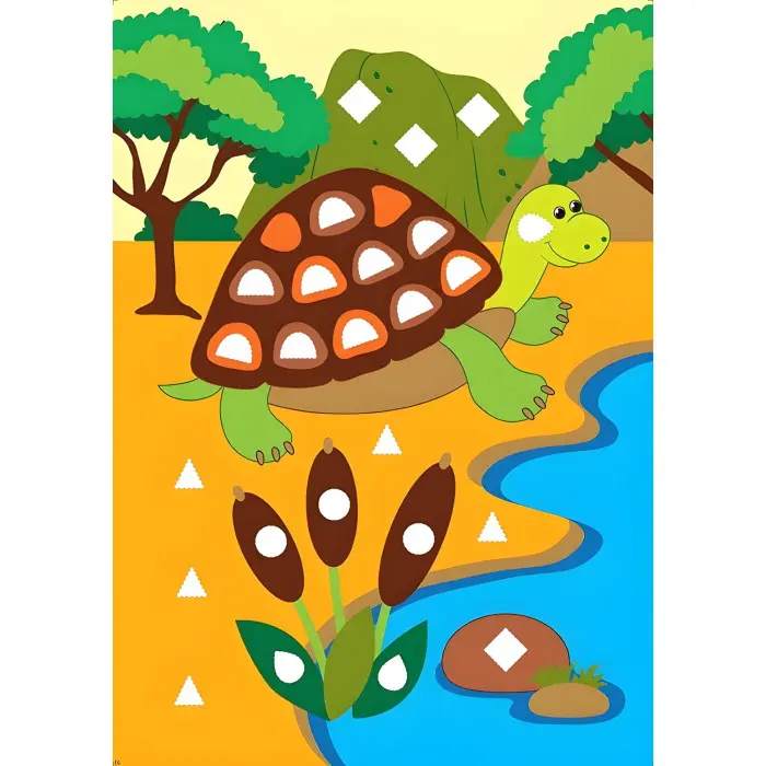 Картинки з мозаїки. Збираю зоопарк