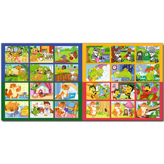 Казки в малюнках. Блакитна. з наліпками