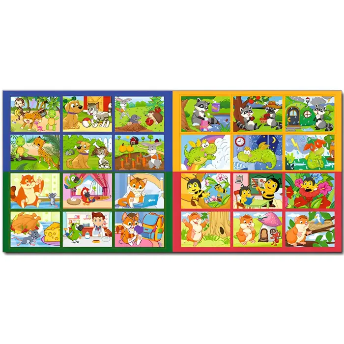 Казки в малюнках. Блакитна. з наліпками