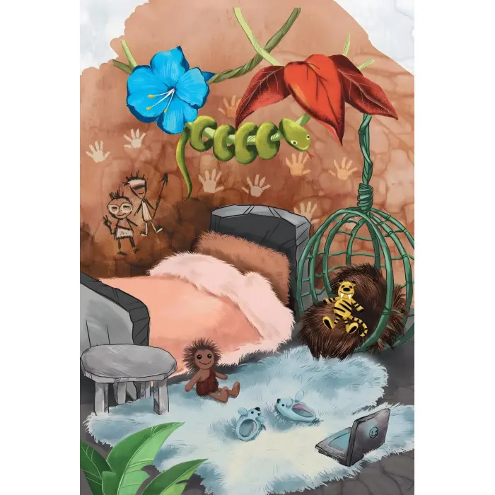 Kids creative Первісна людина Багаторазові наліпки (9789669891938)