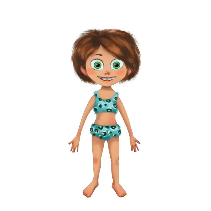 Kids creative Первісна людина Багаторазові наліпки (9789669891938)