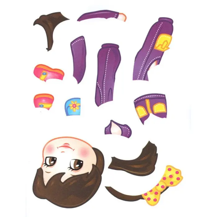 Книга Аппликации девочкам Анастасия (9789664665473)