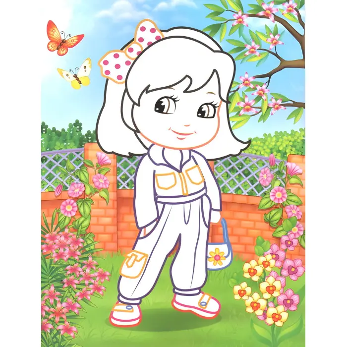 Книга Аппликации девочкам Анастасия (9789664665473)