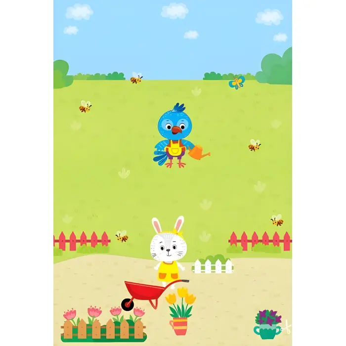 Книга Читання з наліпками — Пригоди за містом (9786175443507)