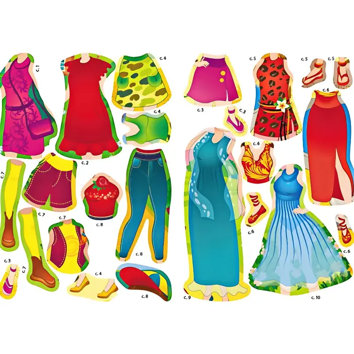 Книга гра Одягни ляльку №3 (9789669475879)