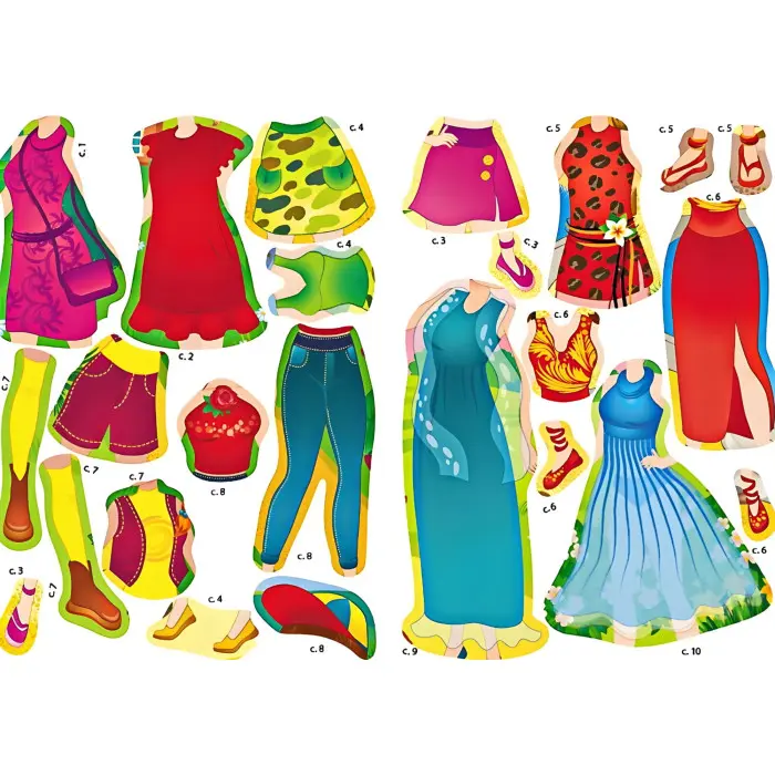 Книга гра Одягни ляльку №3 (9789669475879)