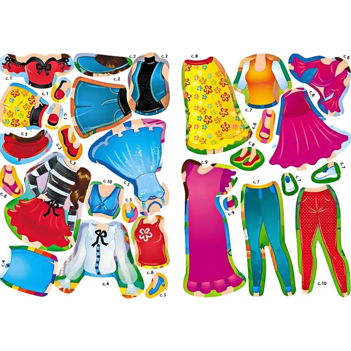 Книга гра Одягни ляльку №5 (9789669475930)