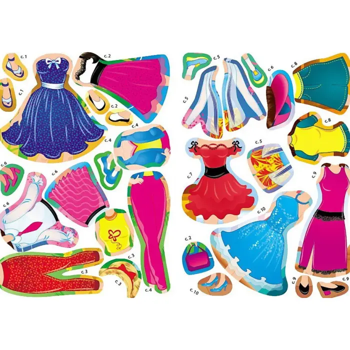 Книга гра Одягни ляльку №6 (9789669475961)