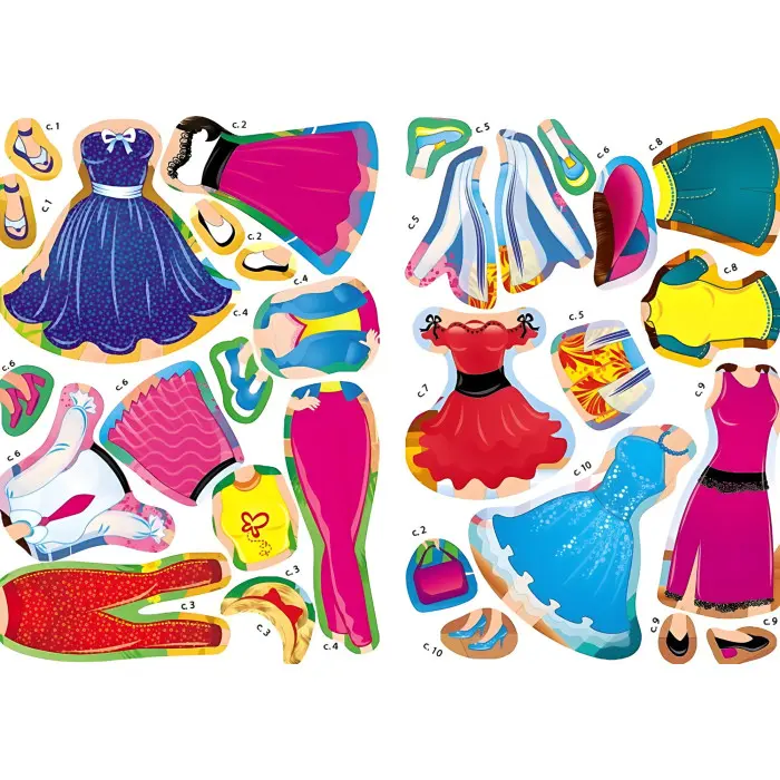 Книга гра Одягни ляльку №6 (9789669475961)