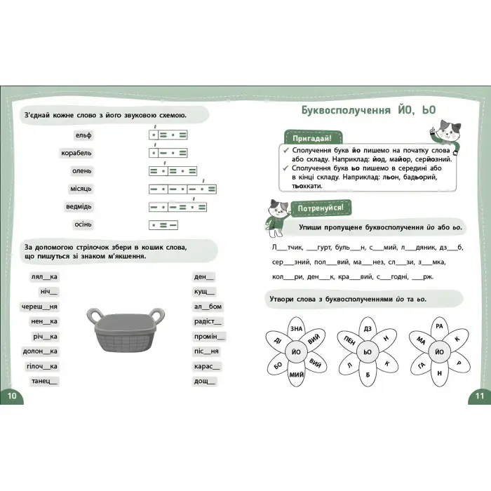 Книга Літній тренажер. Українська мова. Я йду в 2 клас (9786175444115)
