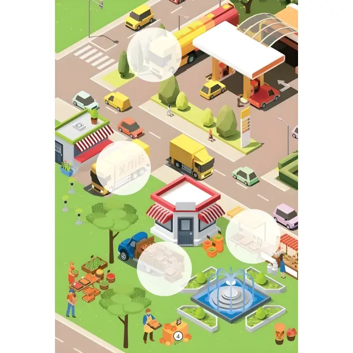 Книга «Службові машини. Малюки-розумнички» – пізнавальна книжка для дітей про транспорт (9789669892874)