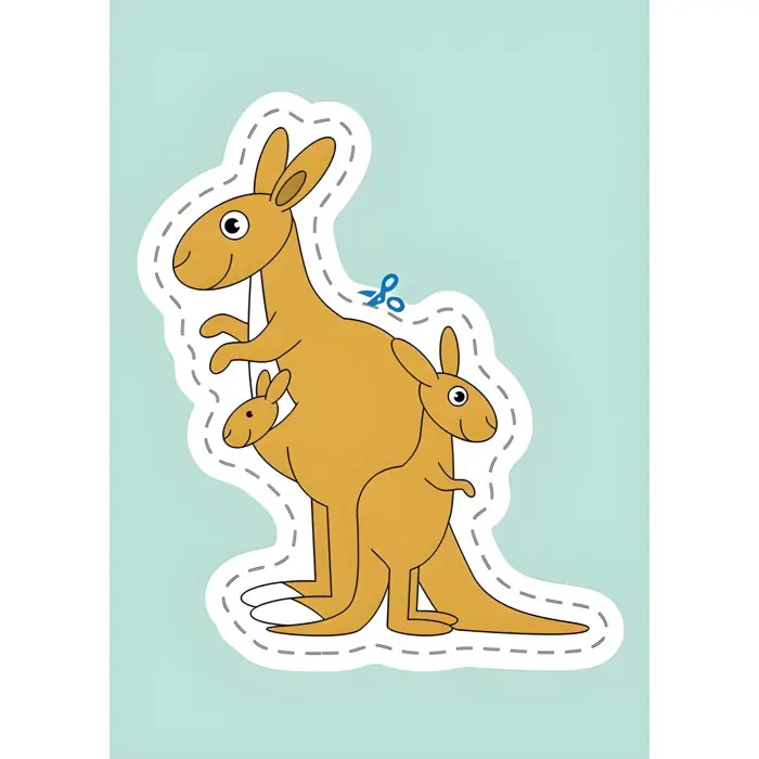 Книга Вирізалки для найменших Тварини та їхні дитинчата (9789667501600)