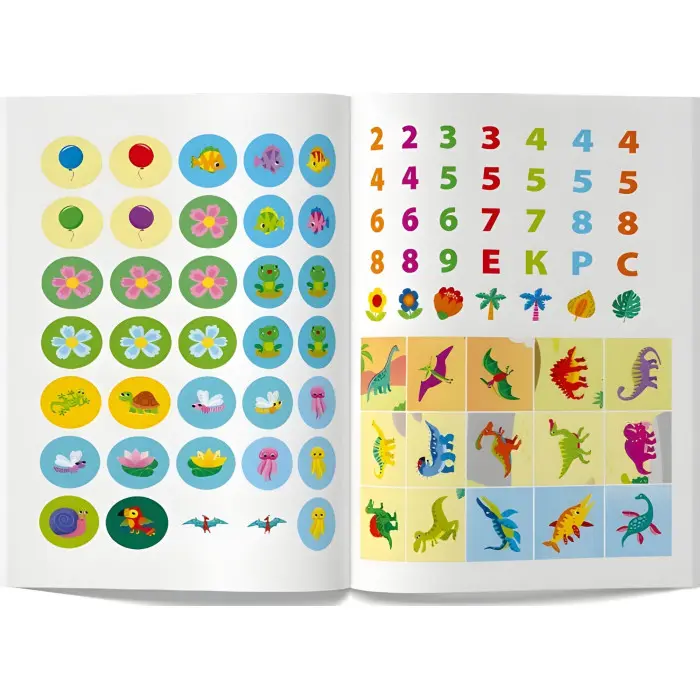 Книга з наклейками Activity-book Парк динозаврів (укр) (9786175473634)