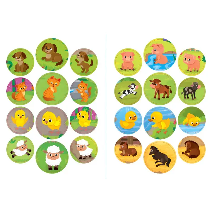 Книга з наклейками Мами й малюки (Ферма) (9789662848731)