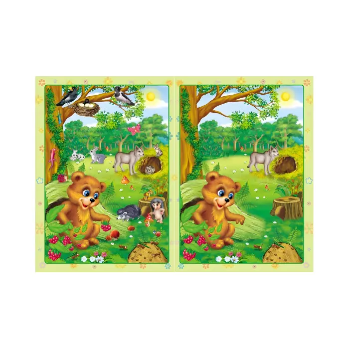 Книга з наклейками Розвивальні наліпки Хто де живе (укр) (9789669138569)