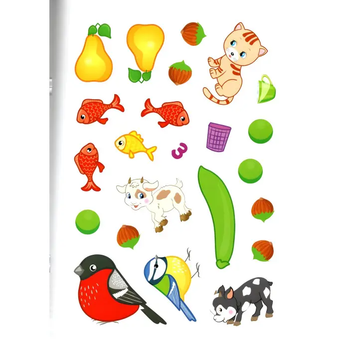 Книга з наклейками Розвивальні завдання для малюків Дельфін (9789664660799)