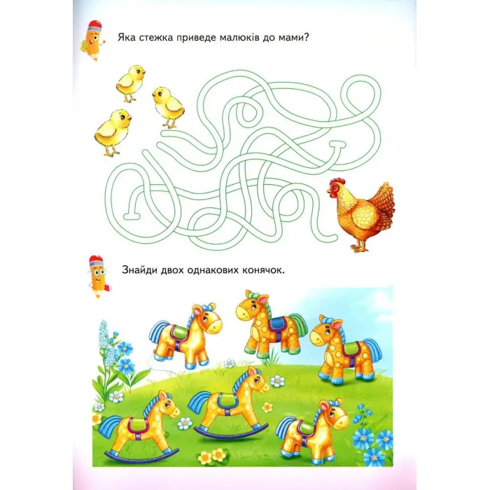 Книга з наклейками Веселі уроки і тести 5+ (Мавпа) (9789664662168)