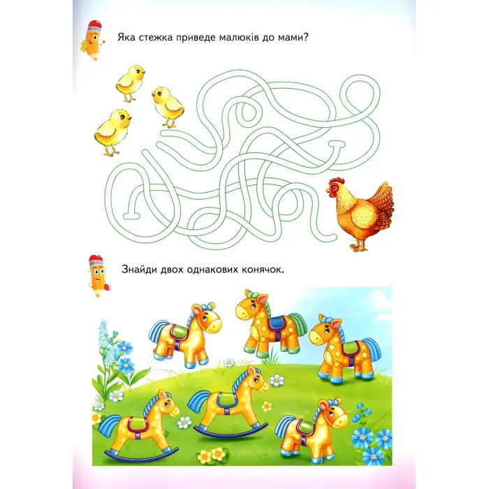 Книга з наклейками Веселі уроки і тести 5+ (Мавпа) (9789664662168)