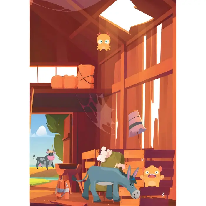 Книга з наліпками Монстрики на фермі (9789669890504)