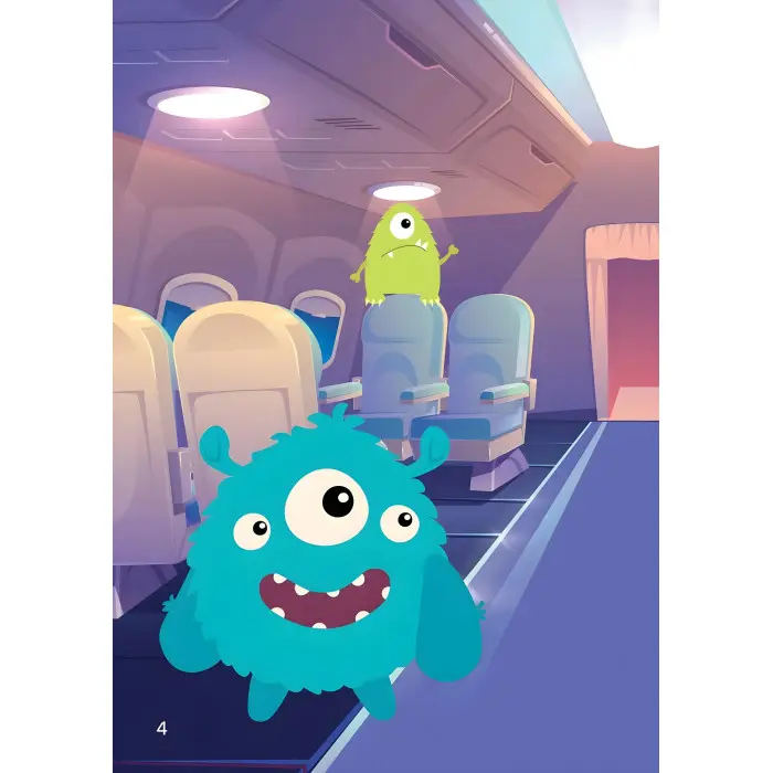 Книга з наліпками Монстрики в транспорті (9789669890566)