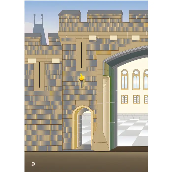 Книжка з наліпками. Лицарі