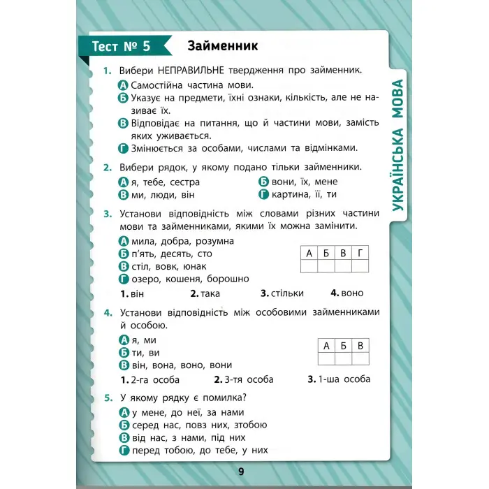 Комплексні тести — 4 клас (9786175442098)