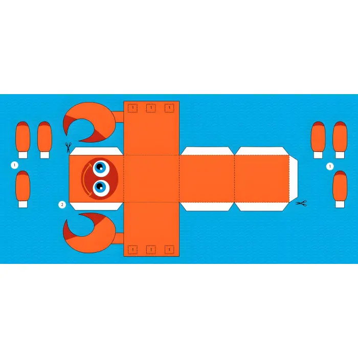 Конструктор з наліпок. Безкрайнє море