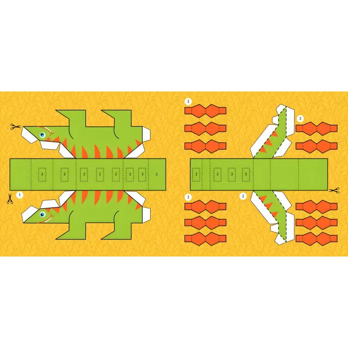 Конструктор з наліпок. Дивовижні динозаври - 9786177576821