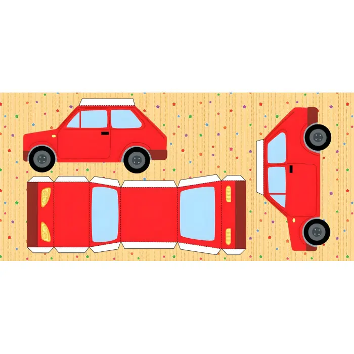 Конструктор з наліпок. Веселий транспорт