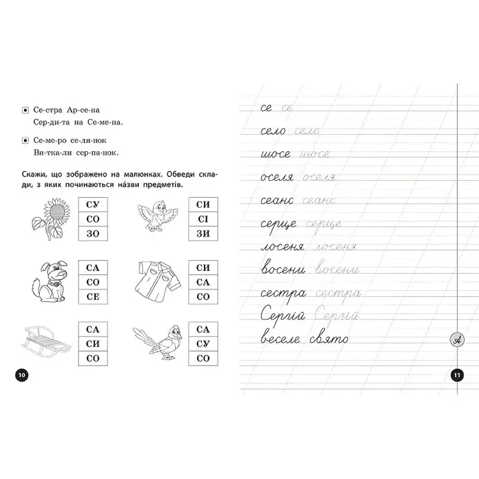 Логопедичні уроки. Прописи, скоромовки та завдання на звук С (9789662844252)