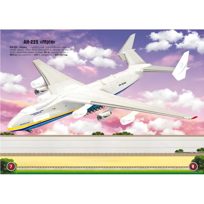 Меганаліпки. Авіація