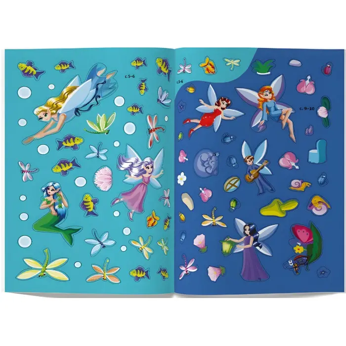 Меганаліпки. Чарівні феї (9786175473443)