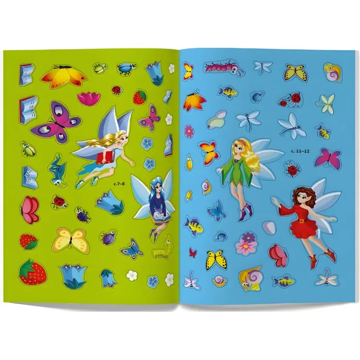 Меганаліпки. Чарівні феї (9786175473443)