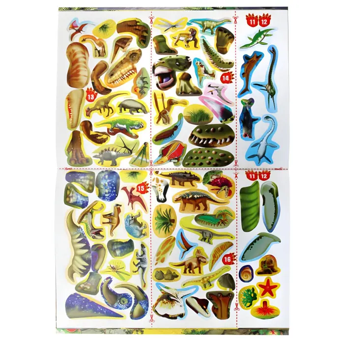 Меганаліпки. Динозаври