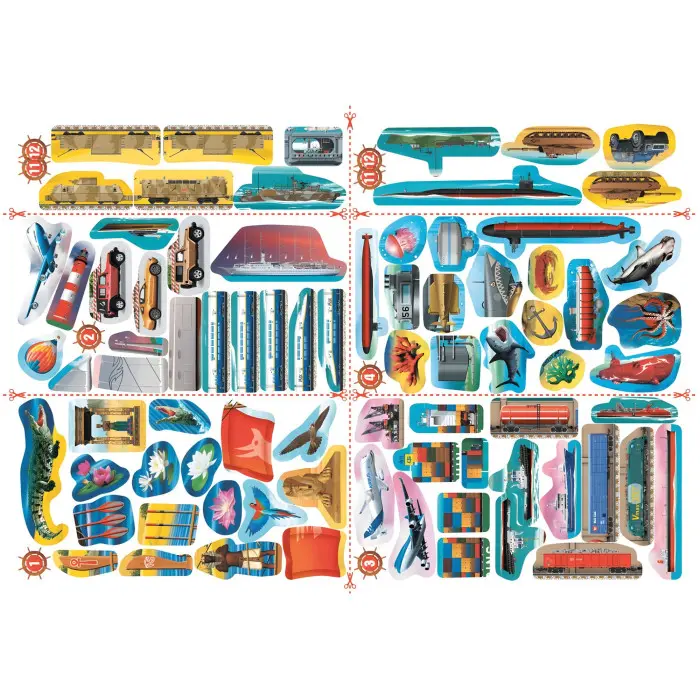 Меганаліпки. Кораблі