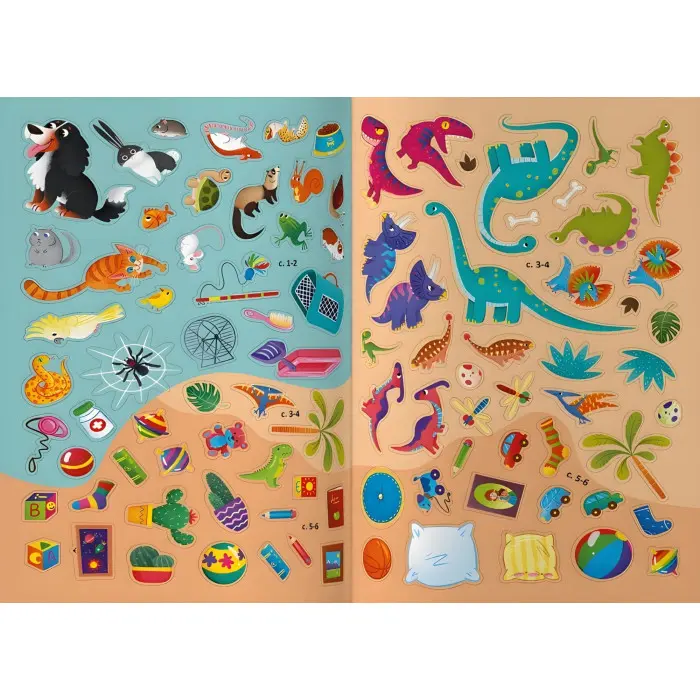 Меганаліпки. Лічба