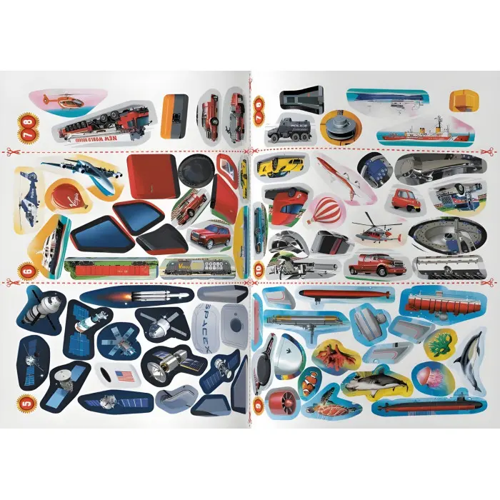 Меганаліпки. Розумні машини (9786175474280)